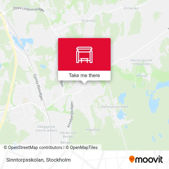 Sinntorpsskolan map