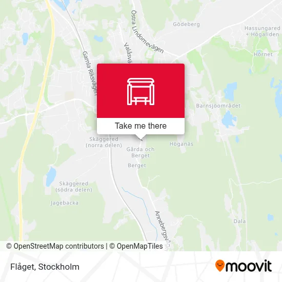 Flåget map