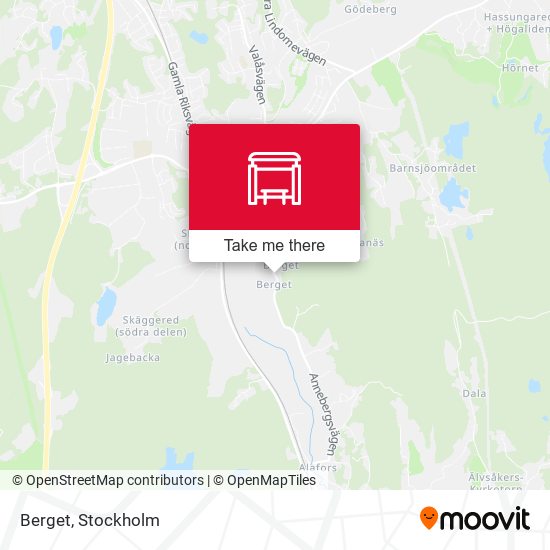 Berget map