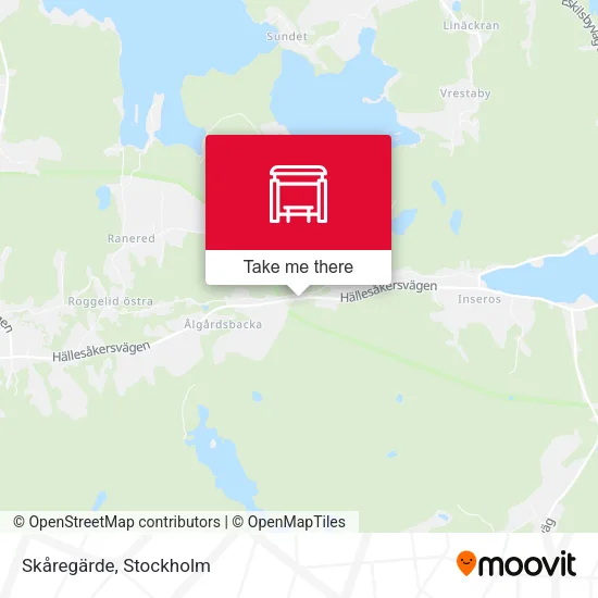 Skåregärde map