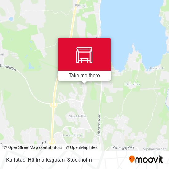 Karlstad, Hällmarksgatan map