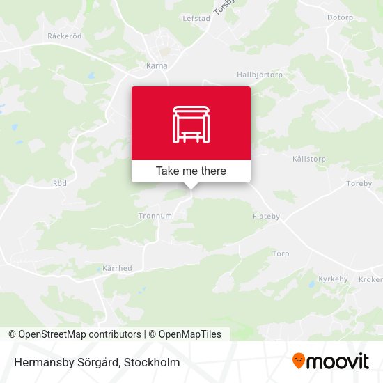 Hermansby Sörgård map