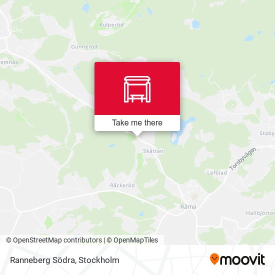 Ranneberg Södra map