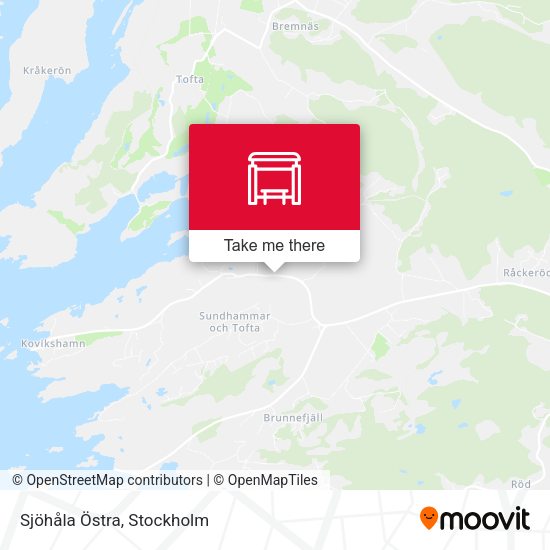 Sjöhåla Östra map