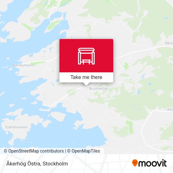 Åkerhög Östra map