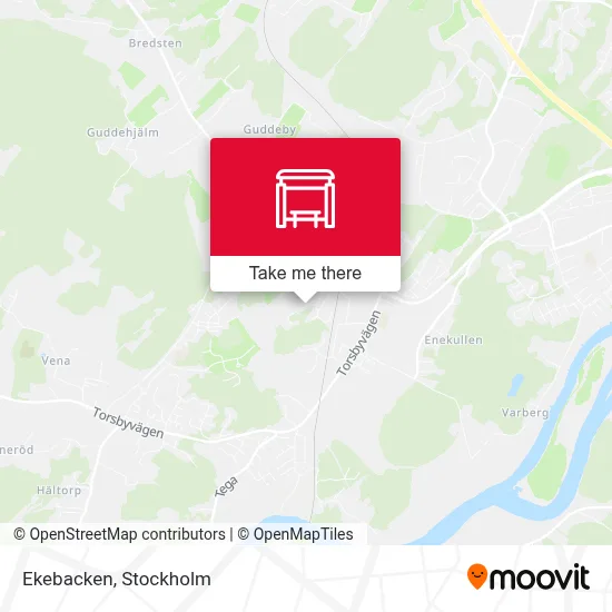 Ekebacken map
