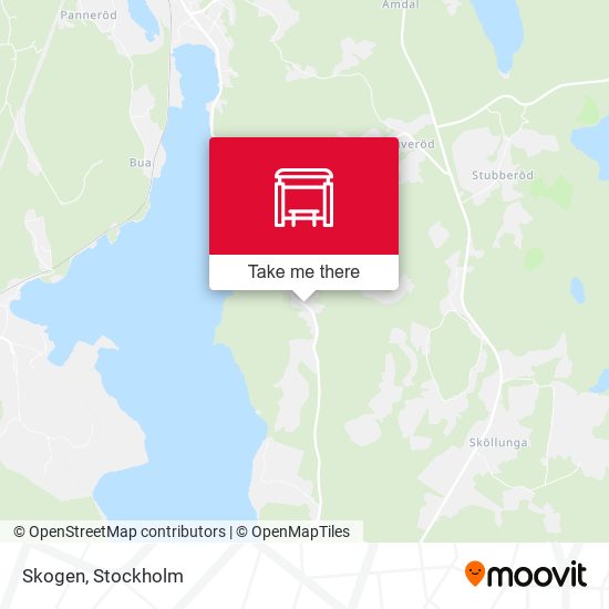 Skogen map