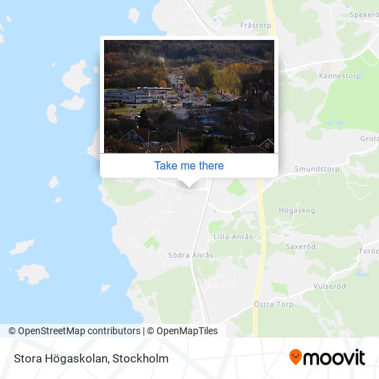 Stora Högaskolan map