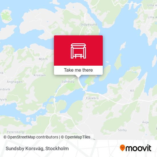 Sundsby Korsväg map