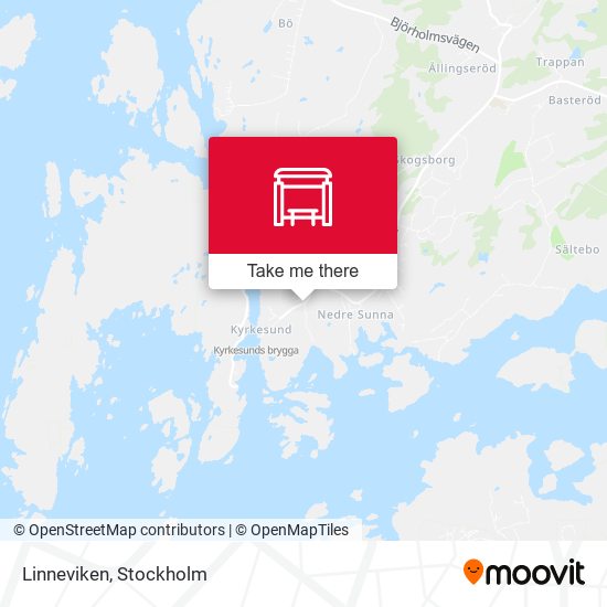 Linneviken map