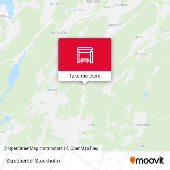 Skredseröd map