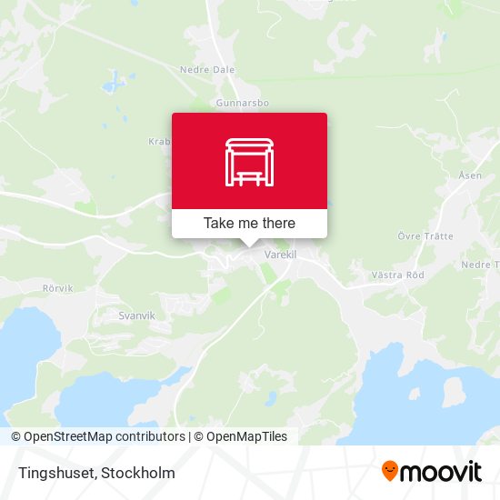 Tingshuset map