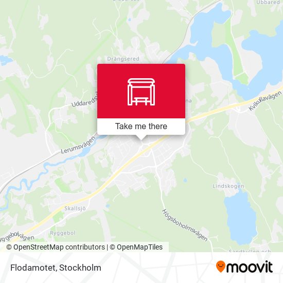 Flodamotet map