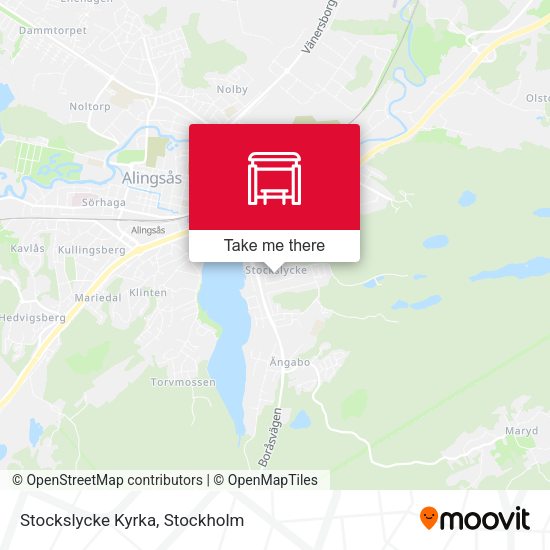 Stockslycke Kyrka map