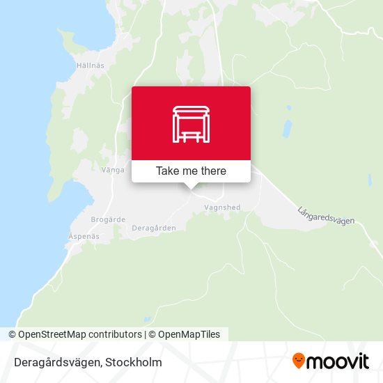 Deragårdsvägen map