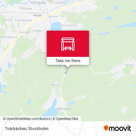Tvärbäcken map