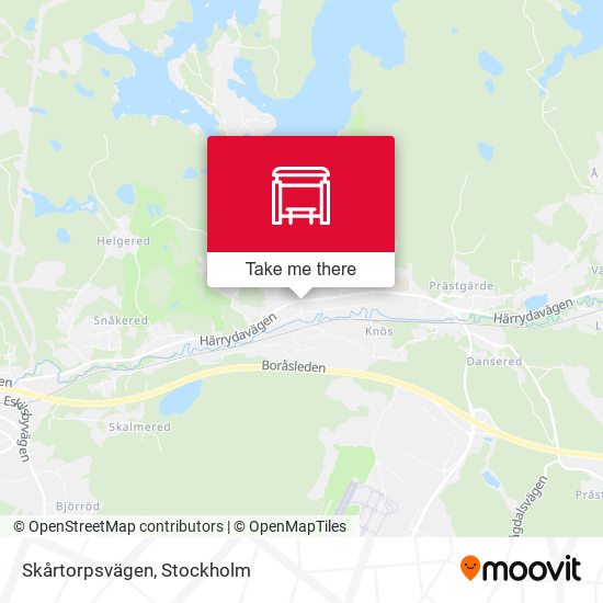 Skårtorpsvägen map