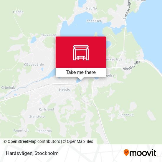 Haråsvägen map