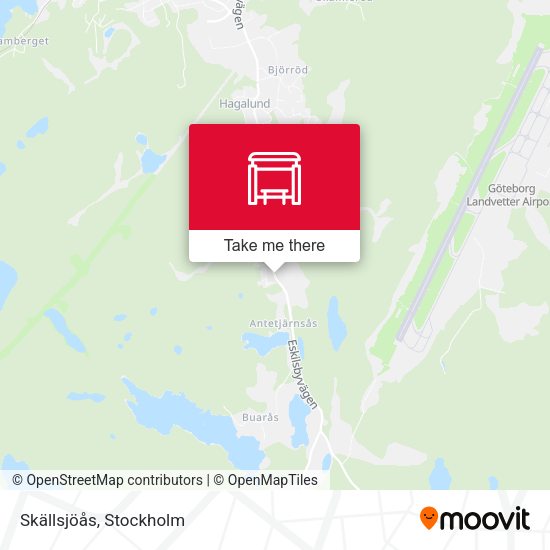 Skällsjöås map