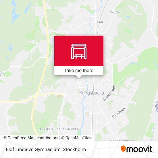 Elof Lindälvs Gymnasium map