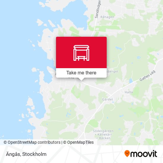 Ängås map