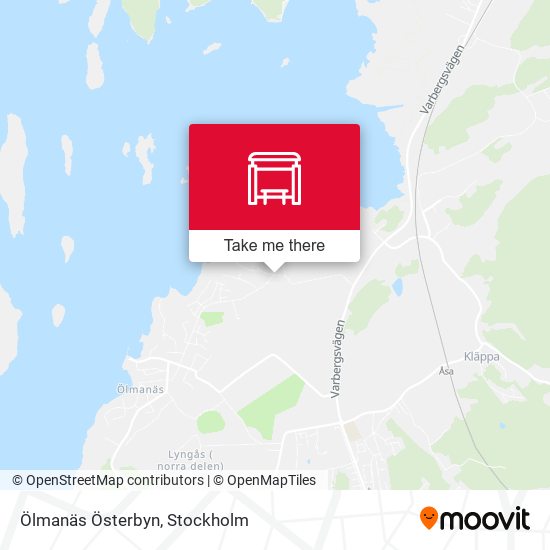 Ölmanäs Österbyn map