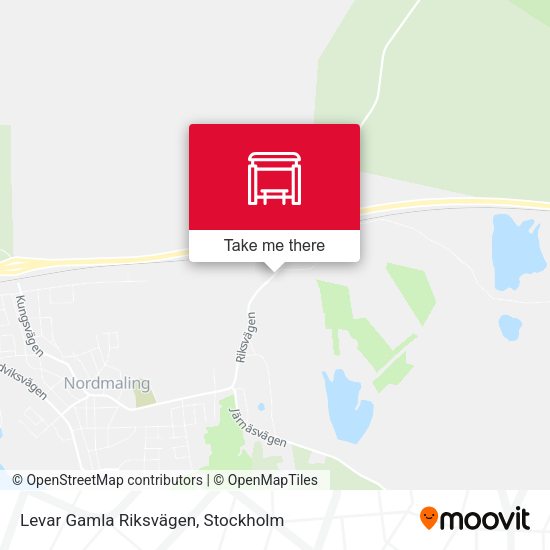 Levar Gamla Riksvägen map