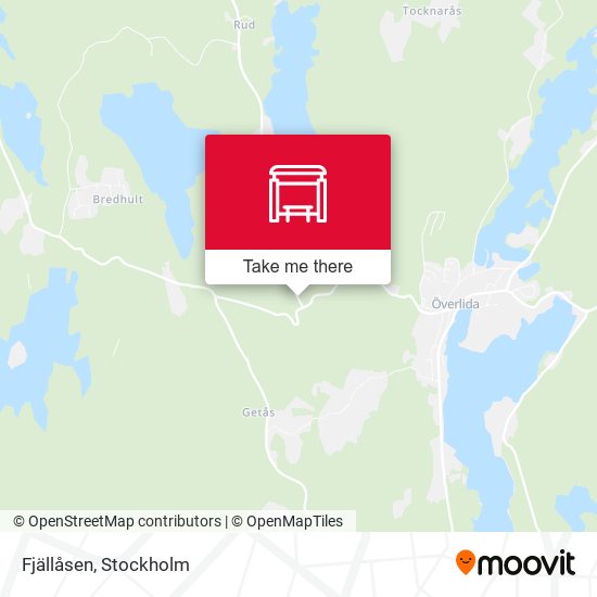 Fjällåsen map