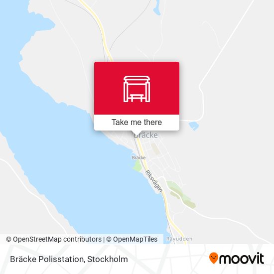 Bräcke Polisstation map