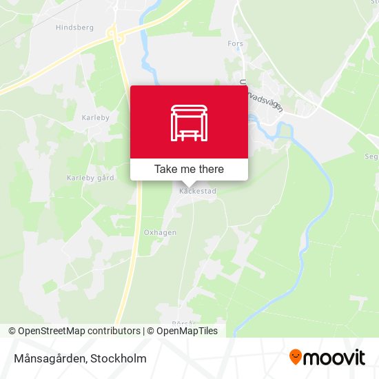 Månsagården map