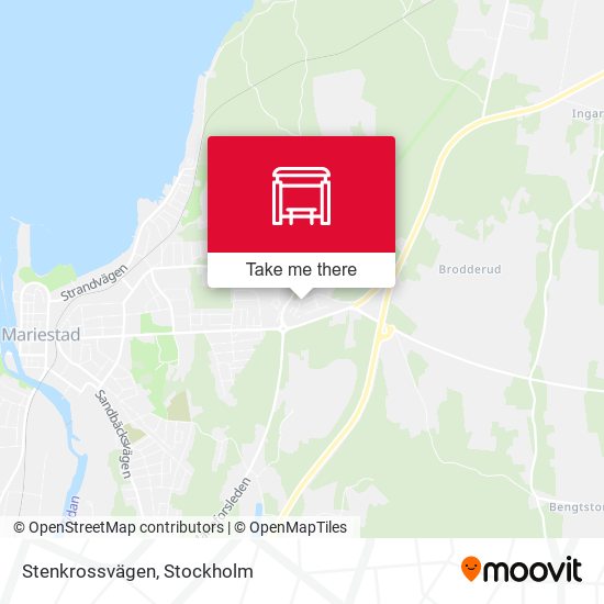Stenkrossvägen map