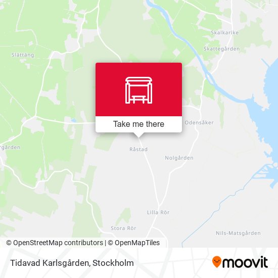 Tidavad Karlsgården map