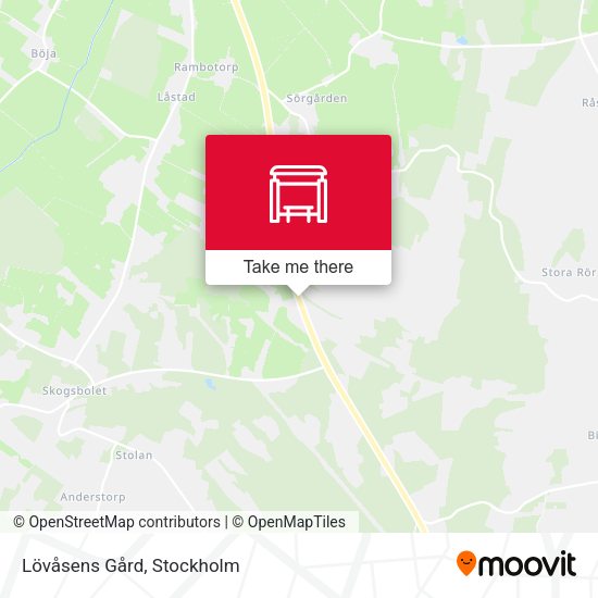 Lövåsens Gård map