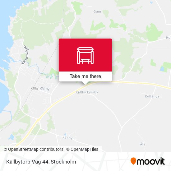 Källbytorp Väg 44 map