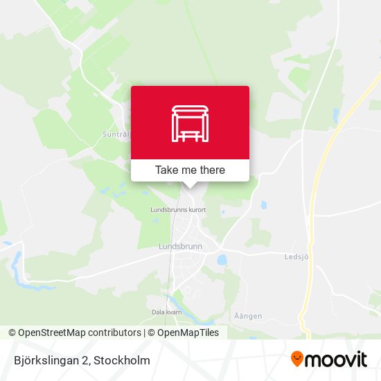 Björkslingan 2 map