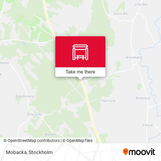 Mobacka map