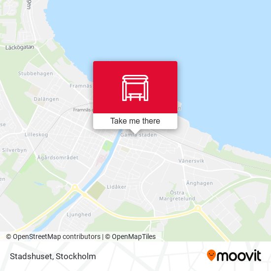 Stadshuset map