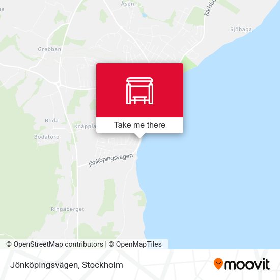 Jönköpingsvägen map