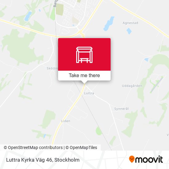 Luttra Kyrka Väg 46 map