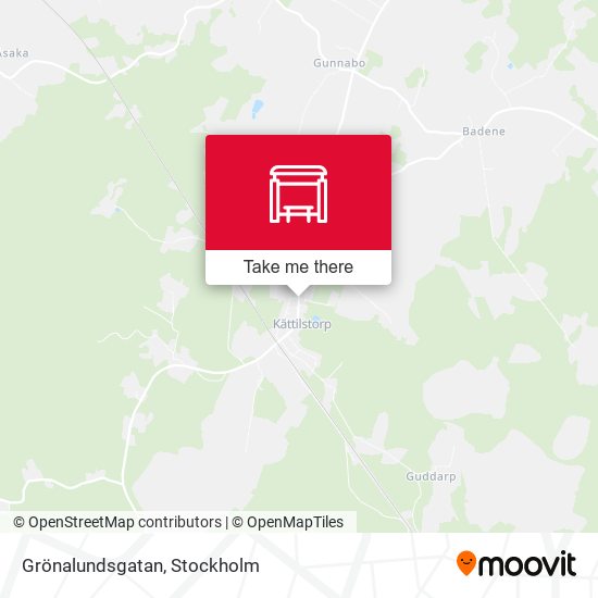 Grönalundsgatan map