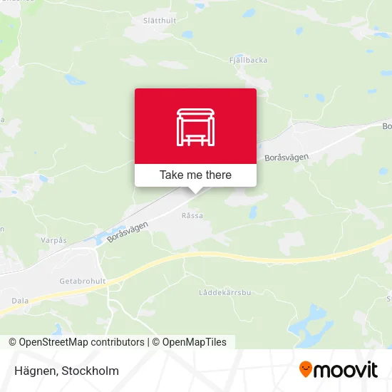 Hägnen map