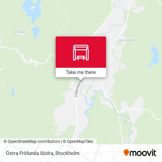 Östra Frölunda Södra map
