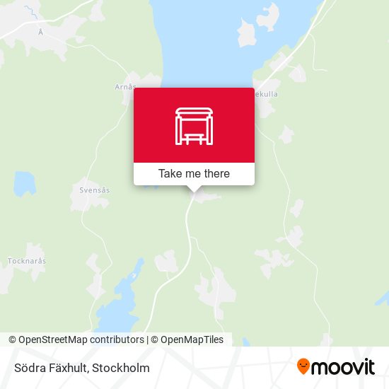 Södra Fäxhult map