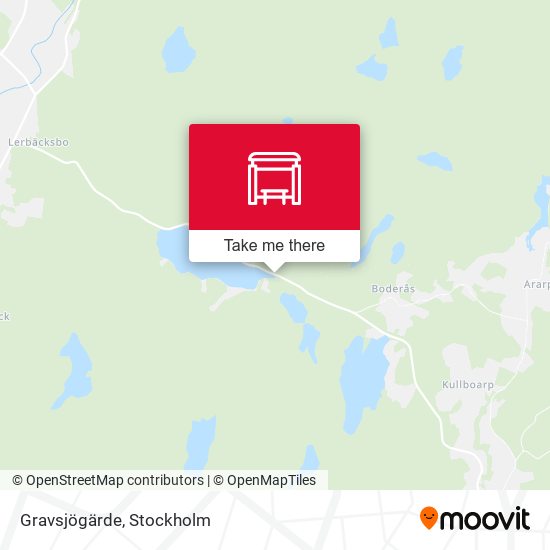 Gravsjögärde map