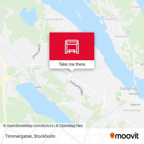 Timmergatan map