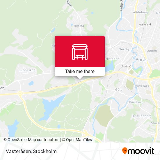 Västeråsen map