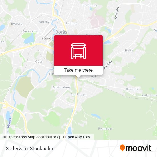 Södervärn map