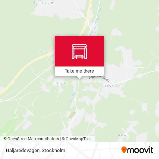 Häljaredsvägen map