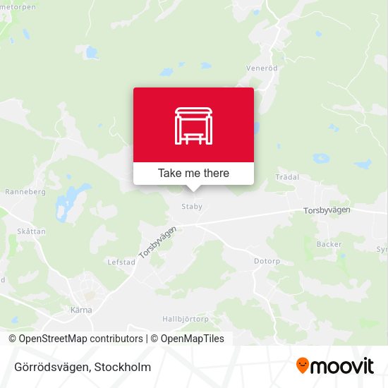Görrödsvägen map