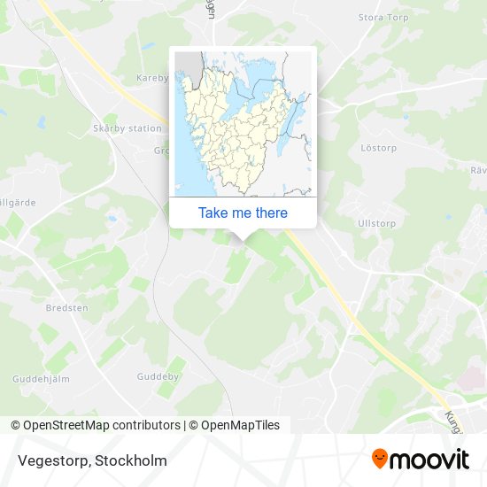 Vegestorp map